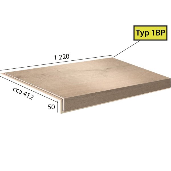 Ecoline Step 1BP - 9520 Dub krémový
