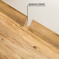 Soklová lišta K45 pro Ecoline / Aquafix 9504 Buk rustikal