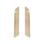 Koncovky levá + pravá k liště Afirmax BiClick 41592 (159) Newport Oak