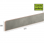 Objectline Step lamela podlahy - 1061 Cement tmavý