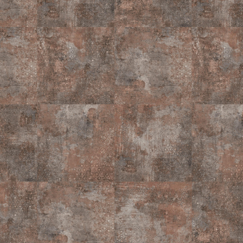 Vinylová podlaha lepená vzorník - Expona Design 9141 Rusted Stencil Concrete