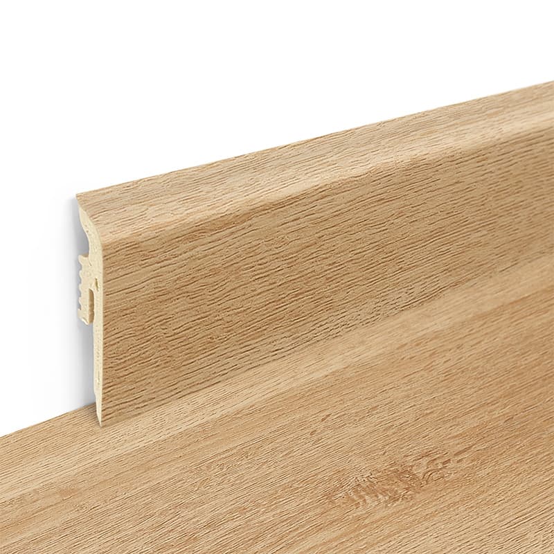 Soklová lišta k podlaze Afirmax BiClick Calvia Oak